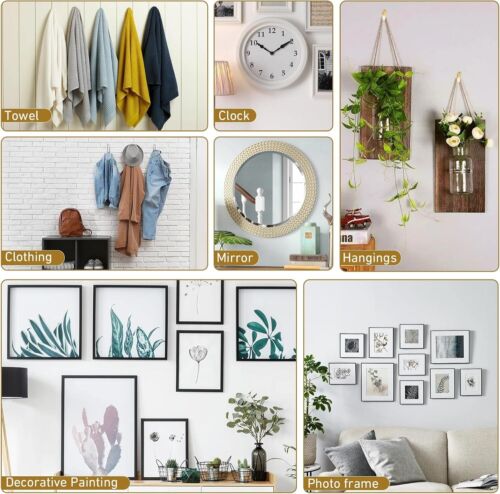 202 STCK. Rahmen Aufhänger Kit, 10 Pfund, 20 Pfund, 30 Pfund, 50 Pfund & 100 Pfund Bild Aufhängung Hardware - Bild 10 von 11