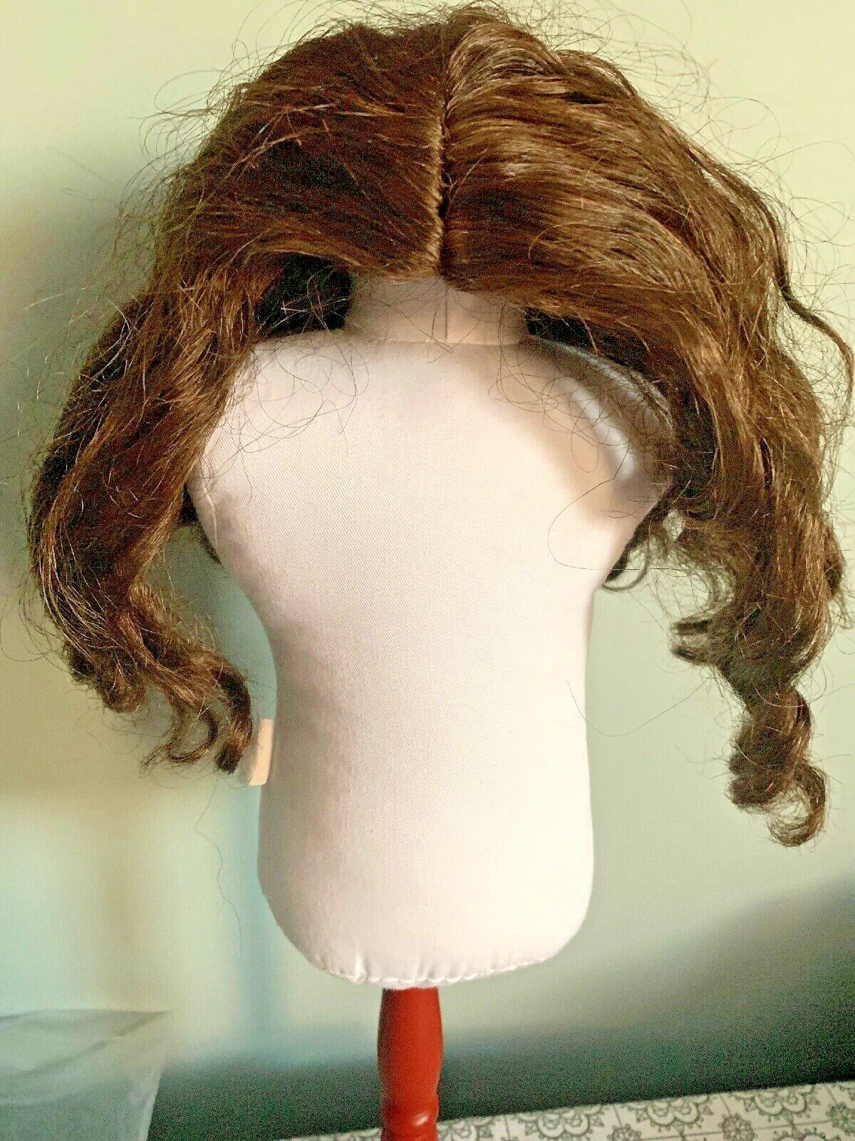 18/" Doll Wig 10-11/" Golden w// Bangs BIN