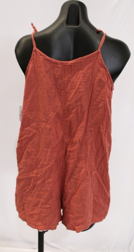 Old Navy Girl's Plus Decorative Shoulder-Tie Romper CA4 Spice Girl Size XL NWT - Picture 4 of 4