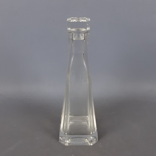 Designer Kristallflasche Cini Boeri Arnolfo Di Cambio modernisiert 70er Jahre - Bild 4 von 10
