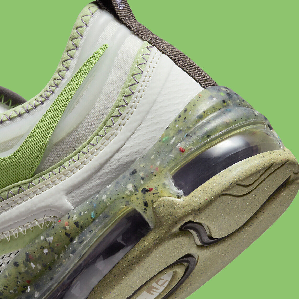 天洋 Nike Air Max Terrascape 97 White Vivid Green Grey Sneakers