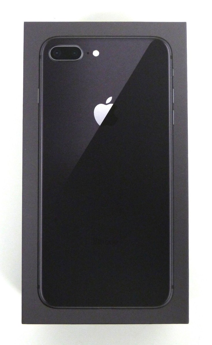 Apple iPhone 8 Plus Space Grey 64gb Empty Box Gray With