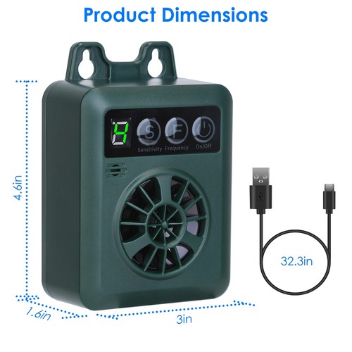 50FT Anti-Barking Device Ultrasonic Pet Dog Bark Control Silencer Training Tool - Picture 2 of 14