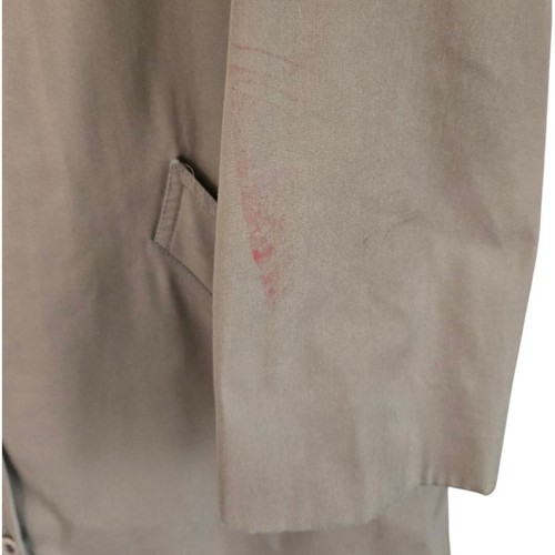 London Fog Womens Beige Trench Coat Zip Out Lining Weatherproof Button Closure - Picture 8 of 11
