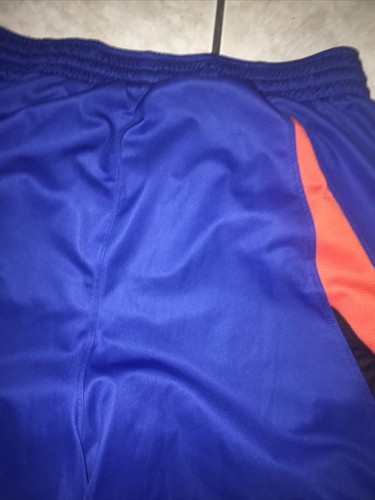 Nike Basketball Mens Shorts Sz Large Gray Tag blue orange black used - Picture 16 of 19