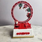 Holiday Time Christmas Dive Coaster Round Train Santa Musical Holiday Animated