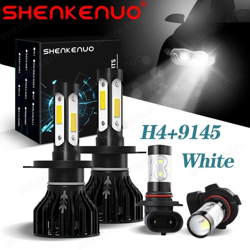 For Toyota Solara 1999-2001 Combo 4X LED Headlight High / Low + Fog Light Bulbs - Picture 1 of 11