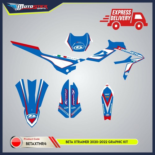 GRAPHICS-DECALS-STICKERS KIT FIT:BETA XTRAINER 2020-2022 (REPLICA DESIGN) - Bild 2 von 5