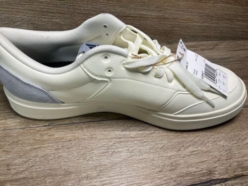 Nuevo Talla 12 Hombre ADIDAS Park Street ZAPATOS Confort Tenis Caminar Blanco Nuevo Con Etiquetas - Imagen 3 de 10