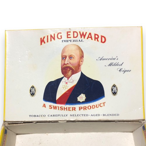 Vintage KING EDWARD Empty Imperial Cigar Box - Military 1995 - Picture 6 of 12