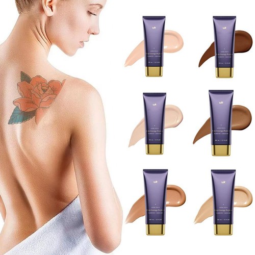 103ml Body Coverage Perfector Tattoo Concealer Birthmark Tattoo CoverUp Makeup - Picture 8 of 22