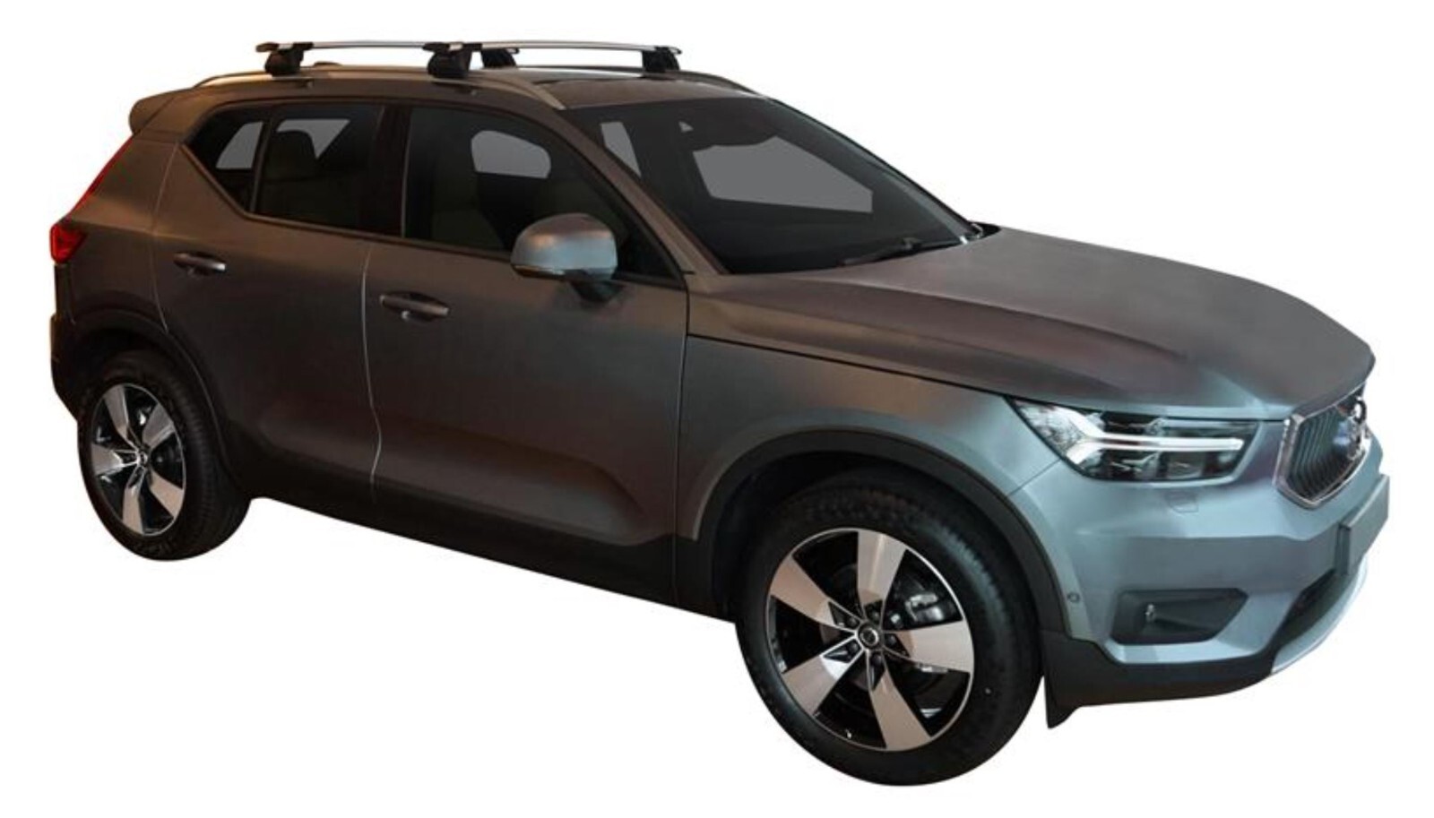 2x Roof racks for Volvo XC40 2018 - 2024 AERODYNAMIC Cross bars - Picture 3 of 3