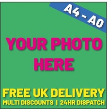 PRINTING High Quality Satin Paper Finish Print A0 A1 A2 A3 A4 POSTERS, PHOTOS