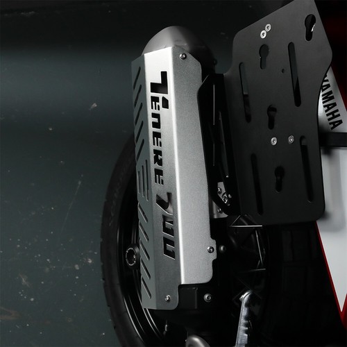 Exhaust Pipe Guard Cover Crash Protector For YAMAHA Tenere700 XTZ07 Rally XTZ700 - Picture 11 of 12