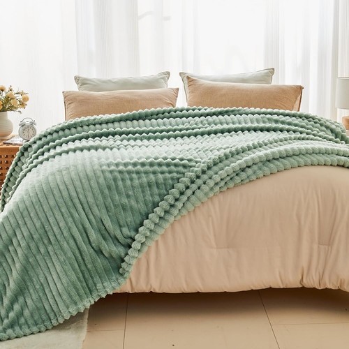 Super Soft Throw Blanket Premium Silky Flannel Fleece 3D... - Picture 83 of 415
