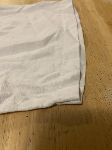 Camiseta vintage lateral L deportiva blanca voleibol años 90 puntada única hechizo - Imagen 3 de 8
