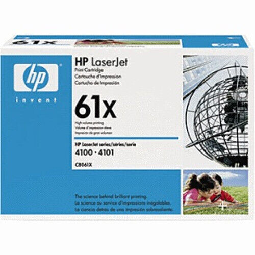TONER ORIGINALE PER LASERJET 4100/4100N/4100TN/4100DTN hp laserjet 61x C8061X - Imagen 1 de 1
