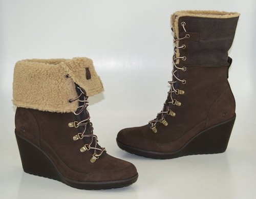 Timberland Earthkeepers Meridien Fold Down Boots Size 41 US 9,5 Ankle Women
