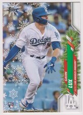 Gavin Lux 2020 Topps Holiday Walmart #HW1 RC Rookie Card Los Angeles Dodgers