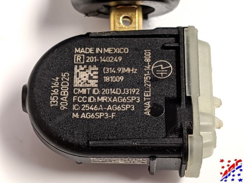 Complete Set of 4 Genuine OEM GM GMC Trucks TPMS Tire Pressure Sensors 13540604 - Picture 3 of 4