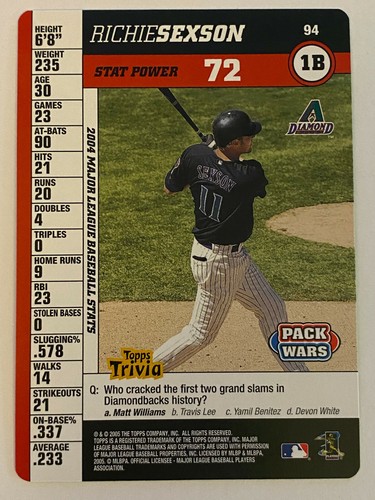 2005 Topps Pack Wars Base & Foil Cards - complete your set (Bonds, Beltran, etc) - Picture 68 of 139
