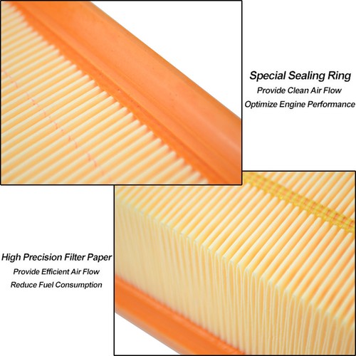 Combo Set Engine Cabin Pollen Air Filter For VW Golf Passat Beetle CC Audi A3 Q3 - Picture 5 of 10