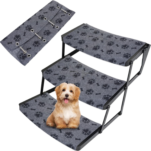 3 Packs RV Step Covers 22" Wide RV Step Rug with Install Hook RV Stair Covers Fi - Picture 7 of 12