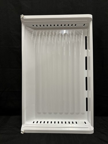 Genuine LG KENMORE ELITE Refrigerator Freezer Tray Sliding Top Drawer Slim White - Picture 2 of 5