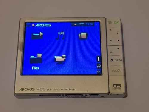 Archos 405 Portable Media Player 3.5" LCD Display Silver Boxed 2GB Tested Workin - Bild 3 von 7