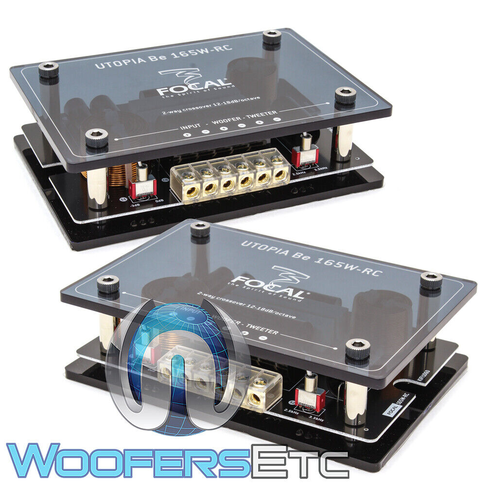 FOCAL UTOPIA Be 165W-RC 2-WAY CAR CROSSOVERS for COMPONENT
