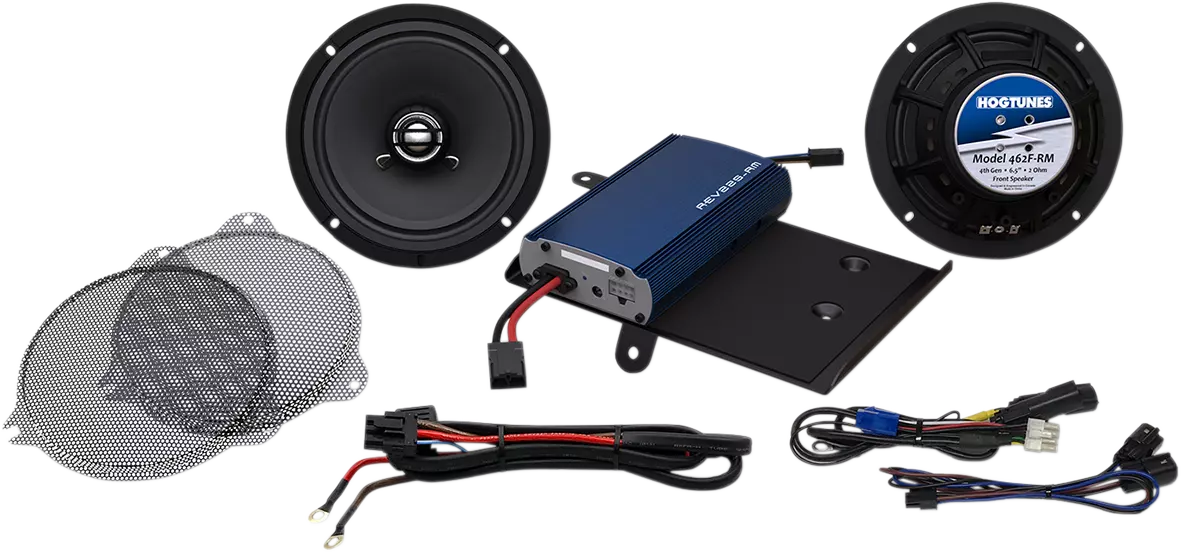 Harley speakers hotsell and amp