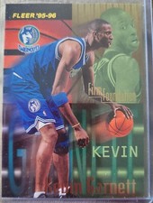 95-96 Fleer FIRM FOUNDATION - Kevin Garnett #335