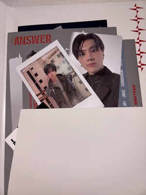 ENHYPEN ANSWER サイン入り CD ENHYPEN ANSWER サイン入り CD ENHYPEN [DIMENSION : ANSWER