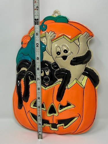 1980er 3D Vacuform geformter Kunststoff Halloween Wanddekorationen *Taiwan* 🙂 - Bild 18 von 24