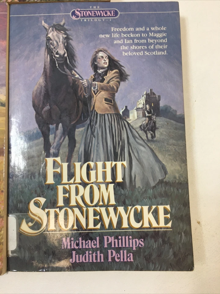 Set of 3 - Stonewycke Trilogy - Michael Phillips & Judith Pella (Pbck, 1986) - Image 4 of 4