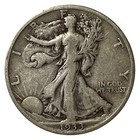 1933 Liberty Walking Half Dollars