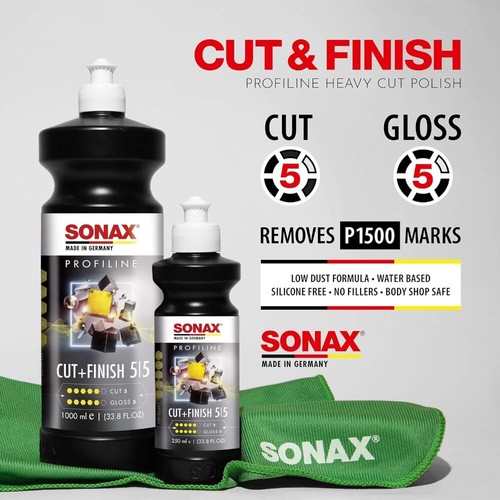 Sonax (225300) Cut and Finish - 33.8 fl. oz. - Picture 5 of 5