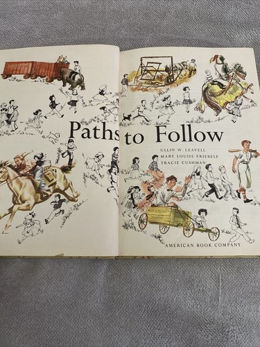1956-57 Childrens Vintage Early Reader Golden Rule Series Lot Of 2 - Picture 14 of 15