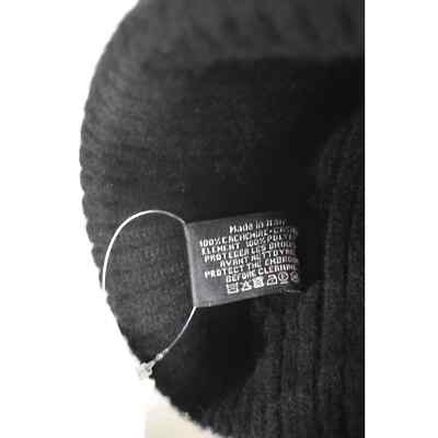 Chanel 22B Cashmere Black White Sequin CC Logo Beanie Winter  display picture 1