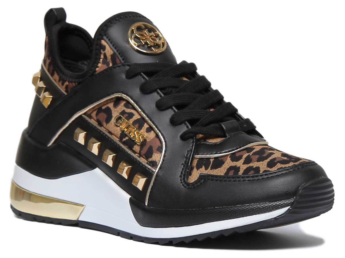 Guess Julyann Julyann Julyann Animalier Women Synthetic Leather Fabric Leopard Trainers UK Size 213f6f Guess Julyann Julyann Julyann Animalier Women Synthetic Leather Fabric Leopard Trainers UK Size 213f6f