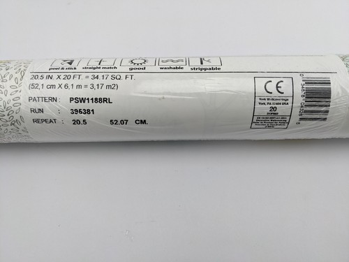 York Peel and Stick Premium Wallpaper PSW1188RL (1 Roll) 20.5" x 20' 34 Sq Ft - Picture 3 of 6