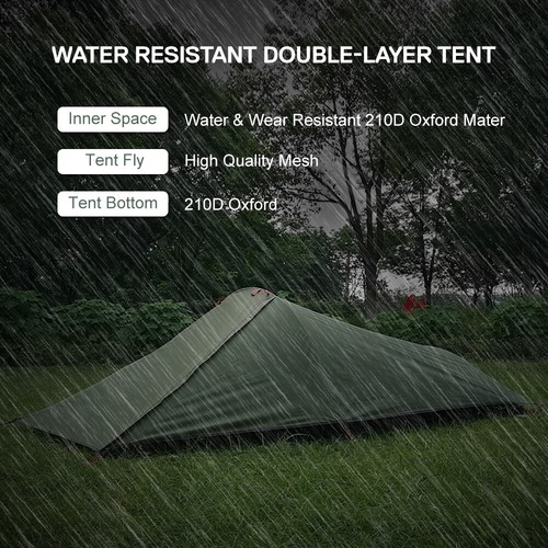 Ultralight Outdoor Camping Tent Single Person Camping Tent I3T0 - Picture 7 of 12