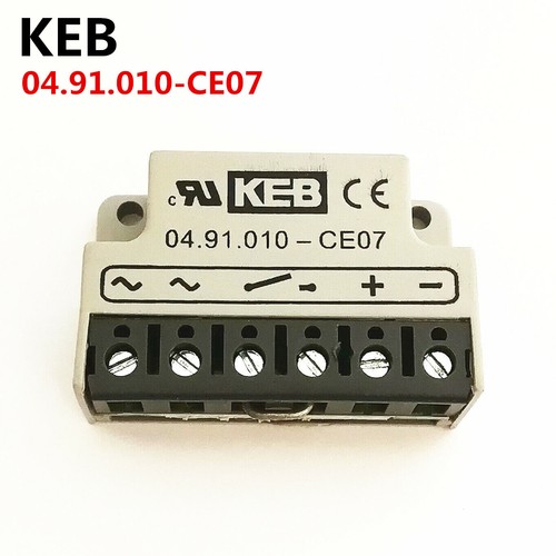 KEB 04.91.010-CE07 Uin 240VAC 0,6A Uout 108VDC 1,2A 50/60Hz Bremsgleichrichter - Bild 1 von 9