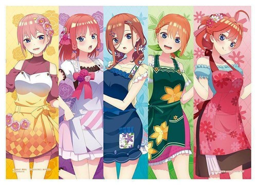 Tablero ilustrativo The Quintessential Quintuplets Ichika Nino Miku Yotsuba Itsuki - Imagen 3 de 3