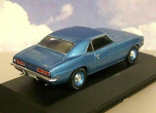 CHEVROLET CAMARO 1969 BLUE WHITEBOX WB287 1/43 METAL LIMITED 1000 PSC USA CAR - Foto 2 di 2