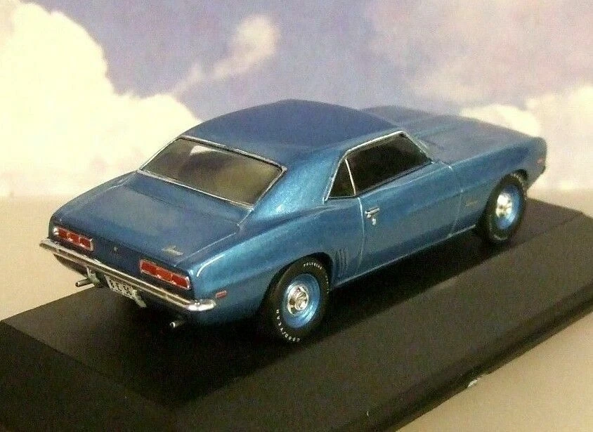 CHEVROLET CAMARO 1969 BLU WHITEBOX WB287 1/43 METAL LIMITATO 1000 PSC USA AUTO - Immagine 2 di 2