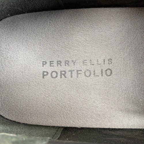 Perry Ellis BRIAN Portfolio Stewart Dress Loafers Shoes Men's Size 7 US Black - Picture 7 of 14