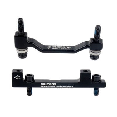 Shimano SM-MA Front and Rear Bike Brake Rotor Caliper Mount Adapter ...