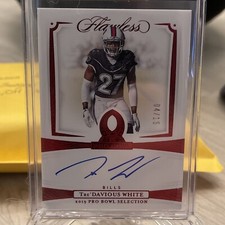 2020 Panini Flawless Pro Bowl Ink Ruby /15 Tre'Davious White Auto