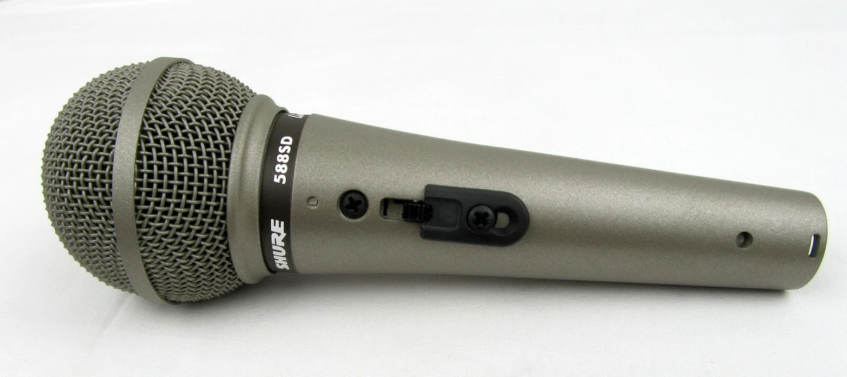Shure 588SD-LC Dynamic Microphone - New Old Stock, Free Shipping 